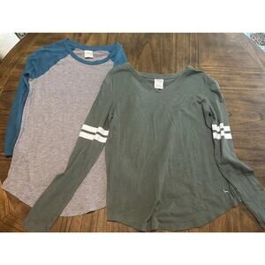 Lot Of 2 Victoria Secret PINK Shirts XS